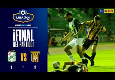 🏆 ¡Final del partido! Oriente Petrolero rescató un punto y terminó empatando ante The Strongest.