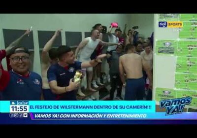 Así fue el festejo de Wilstermann dentro de su camerín tras la victoria a Bolívar!!!