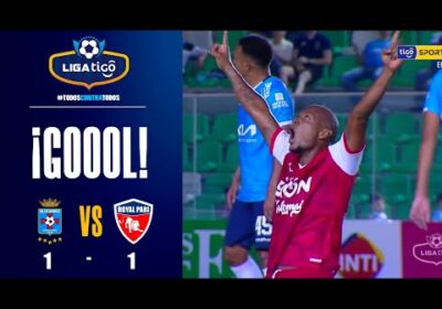 ¡Gol de Royal Pari! Erik Correa sorprende de cabeza y marca el empate para el ‘Inmobiliario’