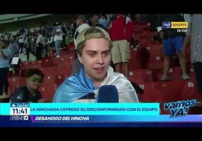#VamosYa❗️La hinchada manifestó su descontento durante el partido eldesahogo para los aficionados 🗣️