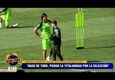 Martins: “Dejo la titularidad por la selección” esto dijo el delantero nacional