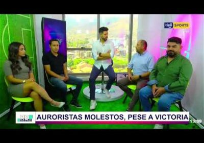 #RitmoDeFútbol ⚽️Aurora venció a Guabirá, hinchas molestos pese a victoria. #TigoSportsBolivia 🔵🟡
