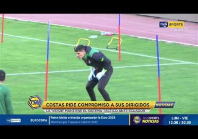 🚨Costas pide compromiso a sus dirigidos 🫡. La ‘Verde’ 🇧🇴 mantiene el sistema táctico ante Ecuador.