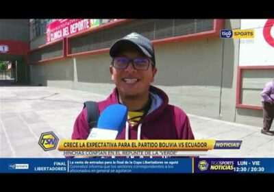 🚨Crece la expectativa para el partido Bolivia  vs. Ecuador. Hinchas confían en el repunte.