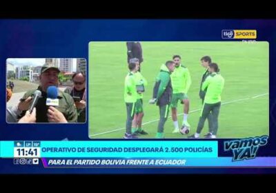 #VamosYa❗️La logística policial 🚨 desplegará 2.500 policías para el partido 🆚 Ecuador 🇪🇨 este jueves