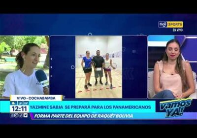 Yazmine Sabja también se preparará para los juegos panamericanos de Santiago de Chile 🇨🇱 2023 🔝