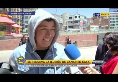 Nicole Rossell desde el Hernando Siles nos cuenta el pálpito del hincha boliviano 🇧🇴  🆚 Ecuador