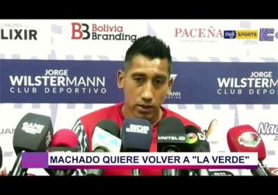 Cristian Machado habló en conferencia de prensa y expresó su deseo de volver a la selección 🇧🇴