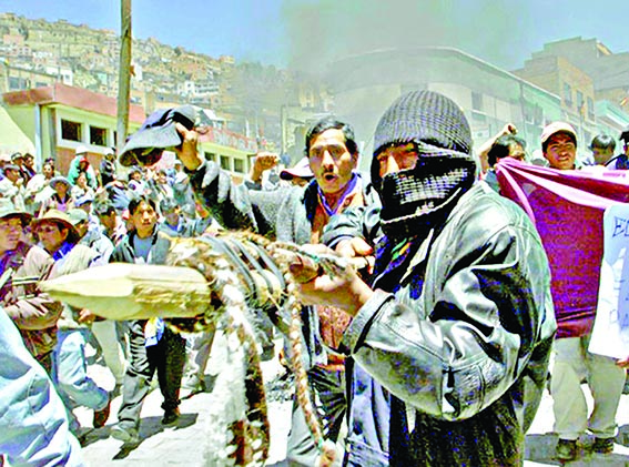 Saturnino Murga, conocido como el “Ninja alteño”, fue uno de los protagonistas.