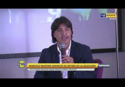 Marcelo Martins anunció su retiro de la selección luego de 16 años de vestir la ‘Verde’.