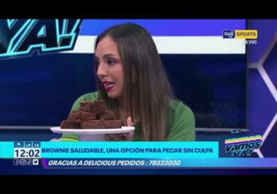 Brownie saludable, una opción para pecar sin culpa gracias a Delicious.