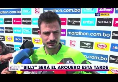 Billy Viscarra será el arquero esta tarde para enfrentar a Perú.