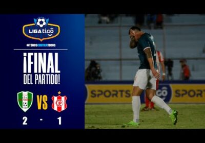 90+6′ ¡Final del partido! Remontada de Real Tomayapo sobre Independiente