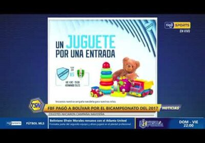 FBF pagó a Bolívar por el bicampeonato del 2017. Los ‘Celestes’ iniciaron la campaña navideña.