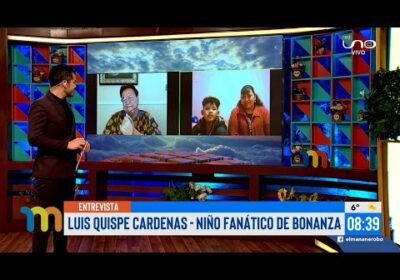 Luis Quispe, el niño quenista que se subió a un árbol para ver a BONANZA