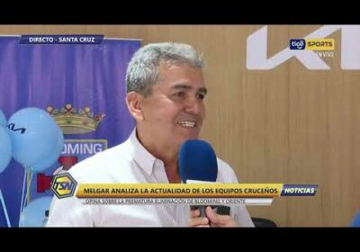 Milton Melgar emite duras críticas contra la dirigencia del fútbol Cruceño