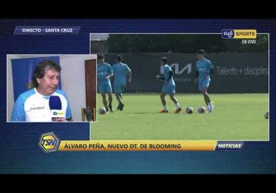 Entrevista exclusiva junto al nuevo técnico de Blooming, Álvaro Peña.