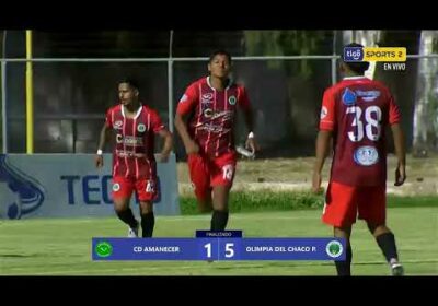 Victoria con goleada de Olimpia del Chaco sobre Amanecer