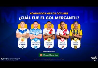 ⚽💳¡GOL MERCANTIL MES DE OCTUBRE!⚽💳 Elige el mejor gol