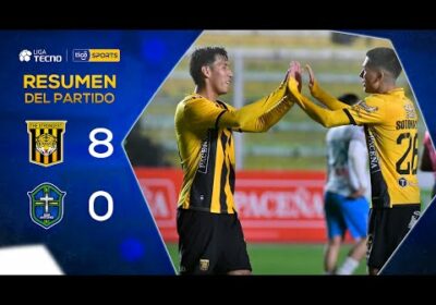 ¡GOLEADA ‘AURINEGRA’! The Strongest no tuvo piedad de San Antonio