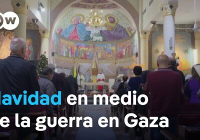 Los cristianos de Gaza celebran la Navidad pidiendo paz Se estima que en la…