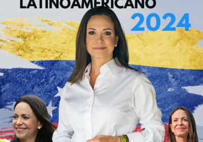 | PORTADA DEL AÑO DE ALERTA MUNDIAL: PERSONAJE LATINOAMERICANO 2024: MARÍA CORINA MACHADO 🇻🇪