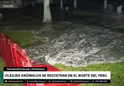 🇵🇪 | Fuertes oleajes en el norte de Perú