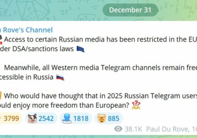 🇷🇺 | ÚLTIMA HORA El CEO de Telegram, Pavel Durov, afirma que los usuarios…