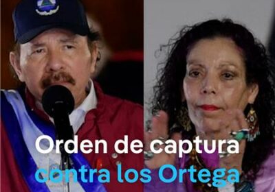 Piden captura internacional de Daniel Ortega y Rosario Murillo Un juez argentino solicitó la…