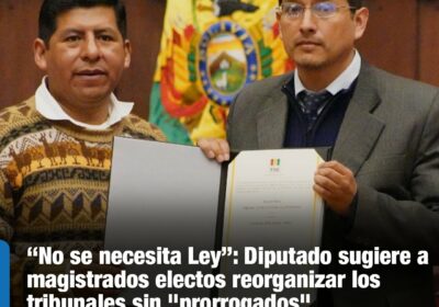 | #Justicia Se tiene previsto que el presidente del Estado, Luis Arce, posesione…