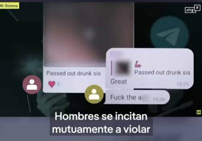 Hombres se incitan mutuamente a violar a mujeres en canales de Telegram En estos…