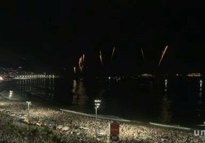 🇧🇷 | Así recibieron el 2025 en Río de Janeiro, Brasil