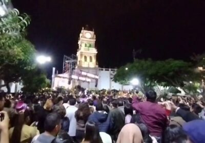 #Sucre | Una multitud recibió así el Año Nuevo del Bicentenario en la plaza…