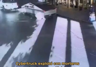 🇺🇸 | AHORA: El Tesla Cybertruck que explotó frente al Trump International Hotel en…