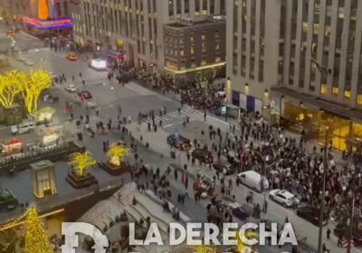 🇺🇸🇵🇸 | Simpatizantes de Hamás toman el centro de Manhattan tras el atentado de…