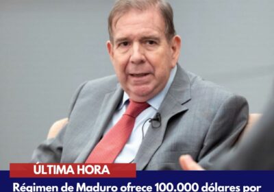 🇻🇪 | ÚLTIMA HORA: Régimen de Maduro ofrece dólares por información sobre el paradero…