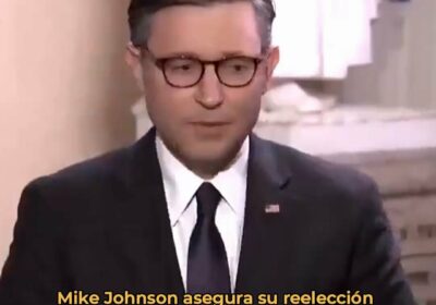 🇺🇸 | ÚLTIMA HORA Mike Johnson ha sido reelegido como Presidente de la Cámara…