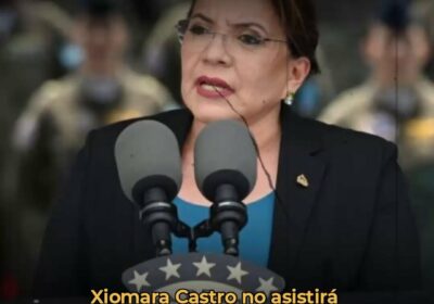 🇭🇳🇻🇪 | ÚLTIMA HORA La presidenta socialista de Honduras, Xiomara Castro, no asistirá a…