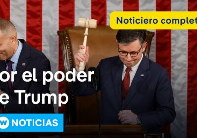 DW Noticias 3 de enero: Trump impone candidato en Cámara de Representantes [Noticiero completo]…