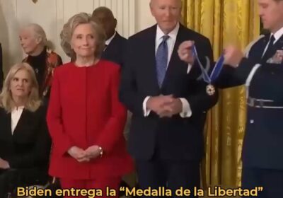🇺🇸 | ÚLTIMA HORA El presidente Joe Biden otorga la “Medalla de la Libertad”…