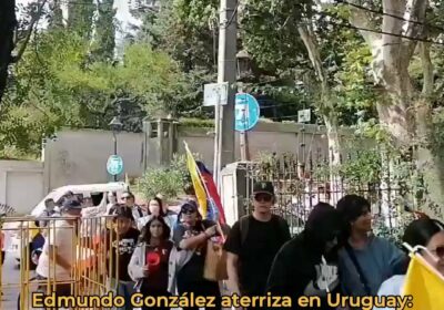 🇺🇾🇻🇪 | ÚLTIMA HORA El presidente electo de Venezuela, Edmundo González Urrutia, llegó a…