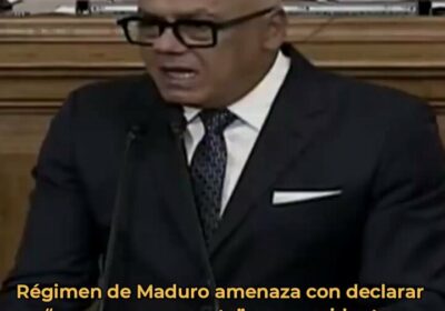 🇻🇪 | LO ÚLTIMO El régimen de Nicolás Maduro, a través de Jorge Rodríguez,…