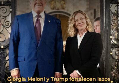 🇺🇸🇮🇹 | La primera ministra de Italia, Giorgia Meloni, agradeció a Donald Trump por…