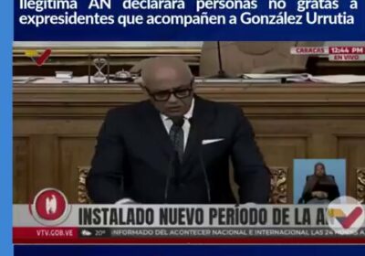 Loquito Madurista amenaza para tapar sus fracasos. Jorgito: ’07 perdiste y nos declaraste non-grato.…