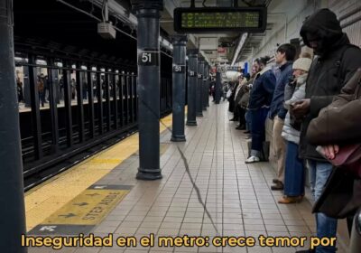 🇺🇸 | Usuarios del metro de Nueva York están aterrorizados ante el aumento de…