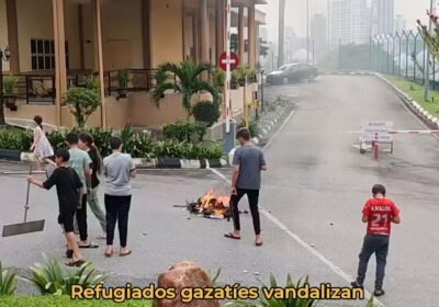 🇲🇾 | ÚLTIMA HORA Refugiados de Gaza protagonizan disturbios en un hotel financiado con…