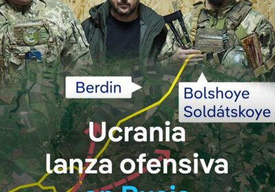 Ucrania lanza una nueva ofensiva en la región rusa de Kursk «Región de Kursk,…