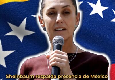 🇲🇽🇻🇪 | ÚLTIMA HORA La presidenta de México, Claudia Sheinbaum, ratificó la participación de…