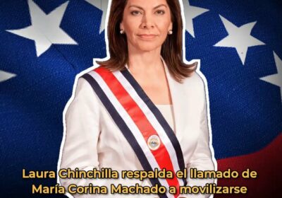 🇻🇪🇨🇷 | ÚLTIMA HORA La exmandataria Laura Chinchilla destaca la importancia de movilizarse en…