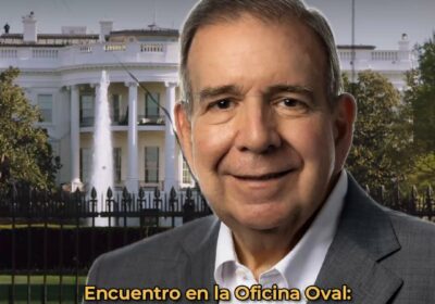 🇺🇸🇻🇪 | AHORA: Edmundo González se encuentra en la Oficina Oval junto a Joe…